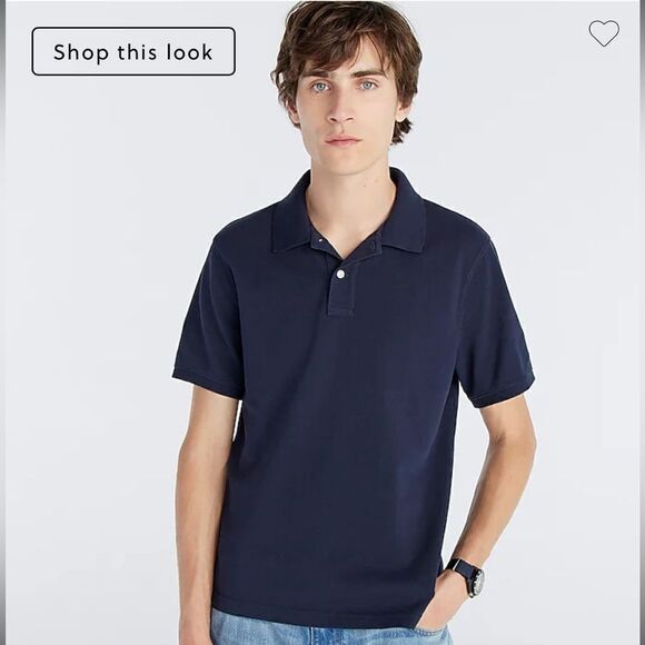 J. Crew Classic piqué polo shirt* - Picture 1 of 6